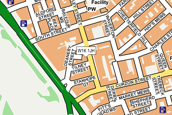 W1K 1JH map - OS OpenMap – Local (Ordnance Survey) W1K 1JH map - OS OpenMap – Local (Ordnance Survey)