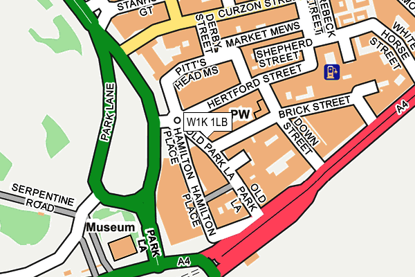 W1K 1LB map - OS OpenMap – Local (Ordnance Survey) W1K 1LB map - OS OpenMap – Local (Ordnance Survey)