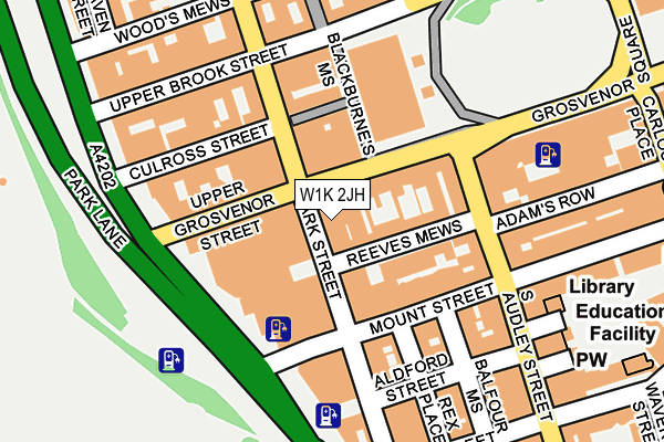 W1K 2JH map - OS OpenMap – Local (Ordnance Survey) W1K 2JH map - OS OpenMap – Local (Ordnance Survey)