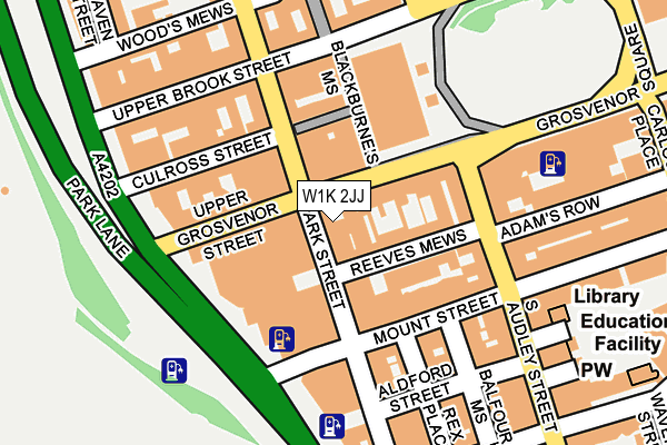 W1K 2JJ map - OS OpenMap – Local (Ordnance Survey) W1K 2JJ map - OS OpenMap – Local (Ordnance Survey)