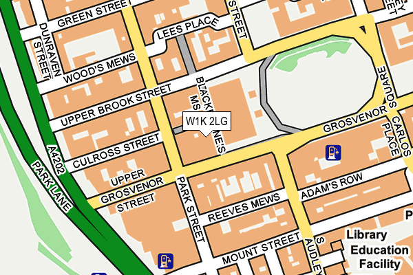 W1K 2LG map - OS OpenMap – Local (Ordnance Survey) W1K 2LG map - OS OpenMap – Local (Ordnance Survey)