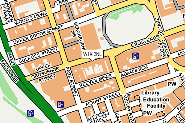 W1K 2NL map - OS OpenMap – Local (Ordnance Survey) W1K 2NL map - OS OpenMap – Local (Ordnance Survey)