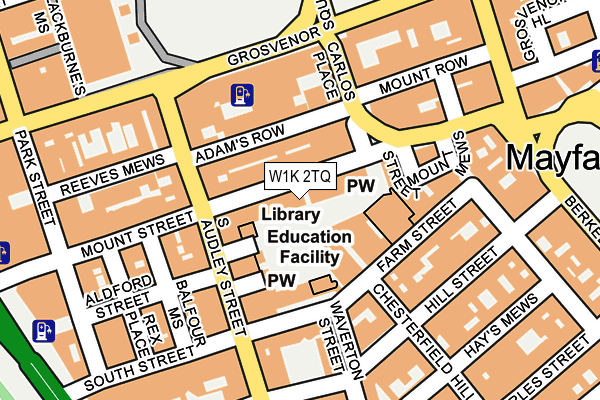 W1K 2TQ map - OS OpenMap – Local (Ordnance Survey) W1K 2TQ map - OS OpenMap – Local (Ordnance Survey)