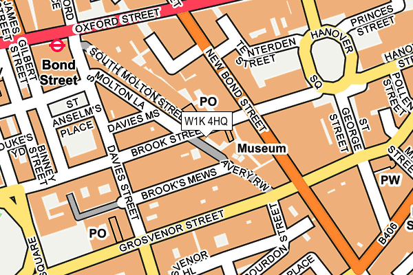 W1K 4HQ map - OS OpenMap – Local (Ordnance Survey) W1K 4HQ map - OS OpenMap – Local (Ordnance Survey)