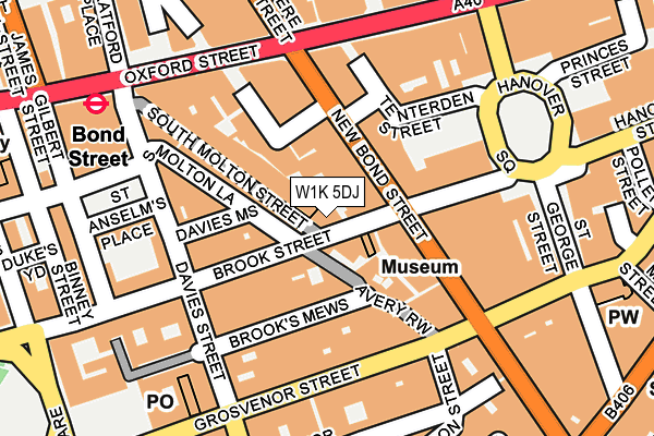 W1K 5DJ map - OS OpenMap – Local (Ordnance Survey) W1K 5DJ map - OS OpenMap – Local (Ordnance Survey)