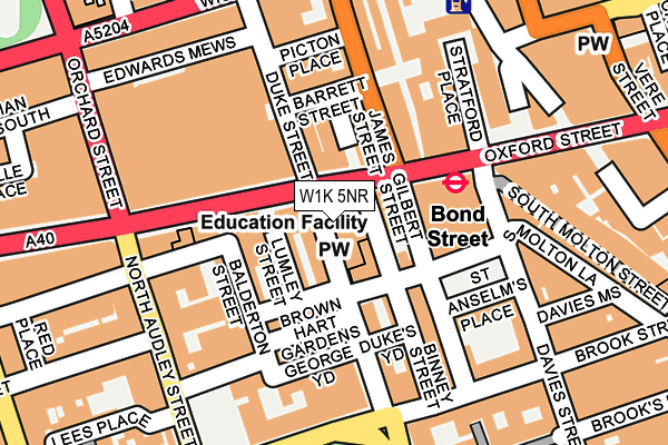 W1K 5NR map - OS OpenMap – Local (Ordnance Survey) W1K 5NR map - OS OpenMap – Local (Ordnance Survey)