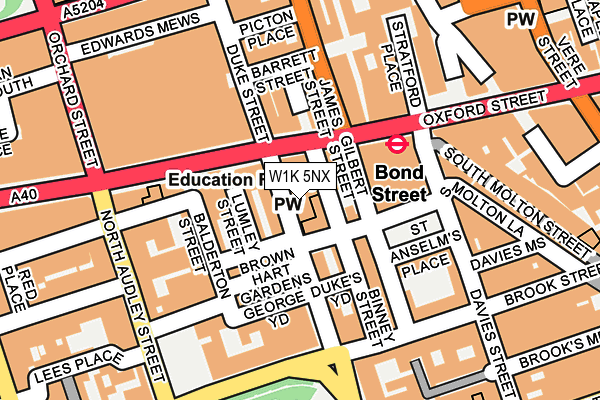 W1K 5NX map - OS OpenMap – Local (Ordnance Survey) W1K 5NX map - OS OpenMap – Local (Ordnance Survey)