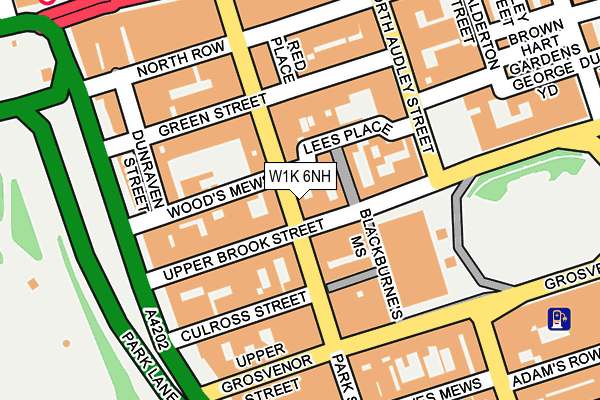 W1K 6NH map - OS OpenMap – Local (Ordnance Survey) W1K 6NH map - OS OpenMap – Local (Ordnance Survey)