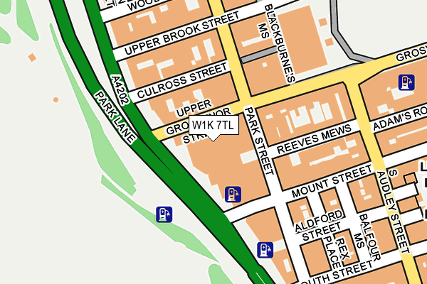 W1K 7TL map - OS OpenMap – Local (Ordnance Survey) W1K 7TL map - OS OpenMap – Local (Ordnance Survey)