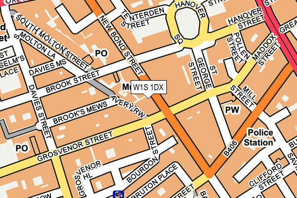 W1S 1DX map - OS OpenMap – Local (Ordnance Survey) W1S 1DX map - OS OpenMap – Local (Ordnance Survey)