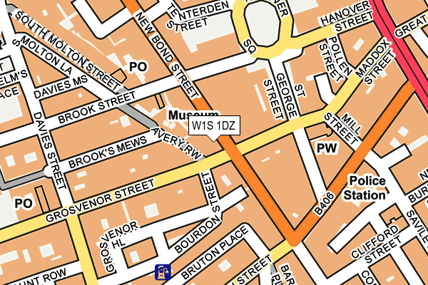 W1S 1DZ map - OS OpenMap – Local (Ordnance Survey) W1S 1DZ map - OS OpenMap – Local (Ordnance Survey)