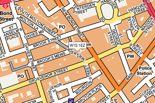 W1S 1EZ map - OS OpenMap – Local (Ordnance Survey) W1S 1EZ map - OS OpenMap – Local (Ordnance Survey)