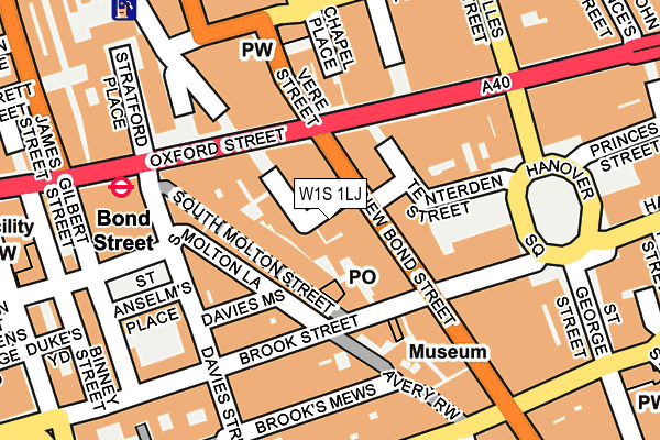 W1S 1LJ map - OS OpenMap – Local (Ordnance Survey) W1S 1LJ map - OS OpenMap – Local (Ordnance Survey)