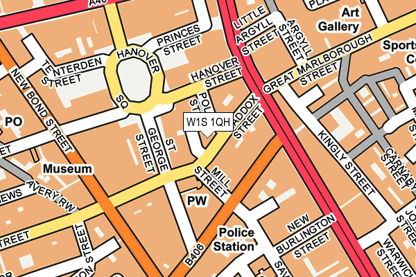 W1S 1QH map - OS OpenMap – Local (Ordnance Survey) W1S 1QH map - OS OpenMap – Local (Ordnance Survey)