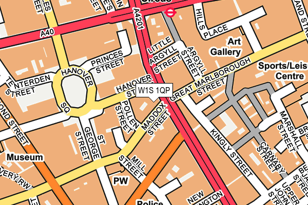 W1S 1QP map - OS OpenMap – Local (Ordnance Survey) W1S 1QP map - OS OpenMap – Local (Ordnance Survey)