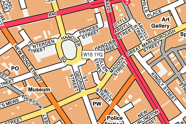 W1S 1YQ map - OS OpenMap – Local (Ordnance Survey) W1S 1YQ map - OS OpenMap – Local (Ordnance Survey)