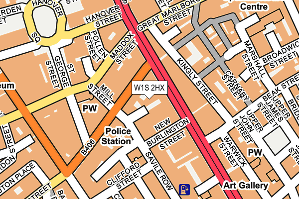 W1S 2HX map - OS OpenMap – Local (Ordnance Survey) W1S 2HX map - OS OpenMap – Local (Ordnance Survey)