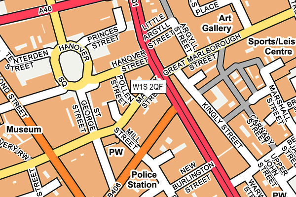W1S 2QF map - OS OpenMap – Local (Ordnance Survey) W1S 2QF map - OS OpenMap – Local (Ordnance Survey)