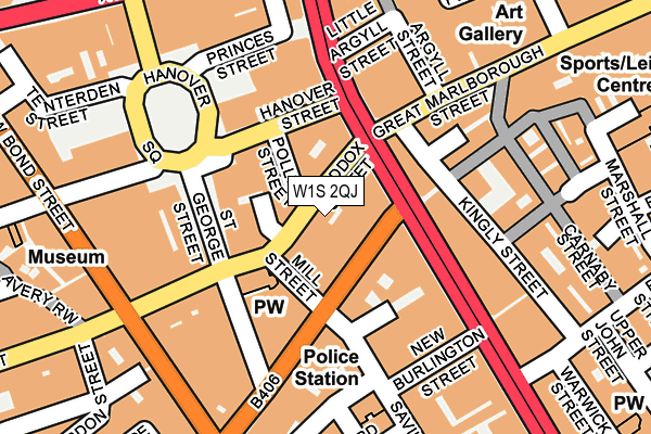 W1S 2QJ map - OS OpenMap – Local (Ordnance Survey) W1S 2QJ map - OS OpenMap – Local (Ordnance Survey)