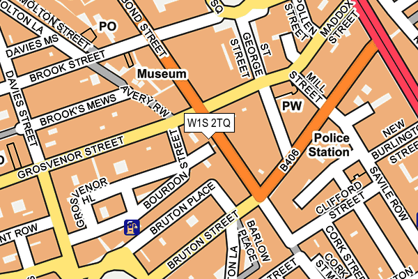 W1S 2TQ map - OS OpenMap – Local (Ordnance Survey) W1S 2TQ map - OS OpenMap – Local (Ordnance Survey)