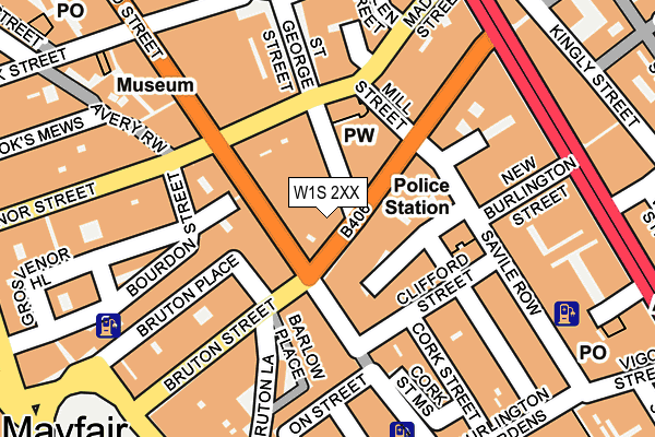 W1S 2XX map - OS OpenMap – Local (Ordnance Survey) W1S 2XX map - OS OpenMap – Local (Ordnance Survey)