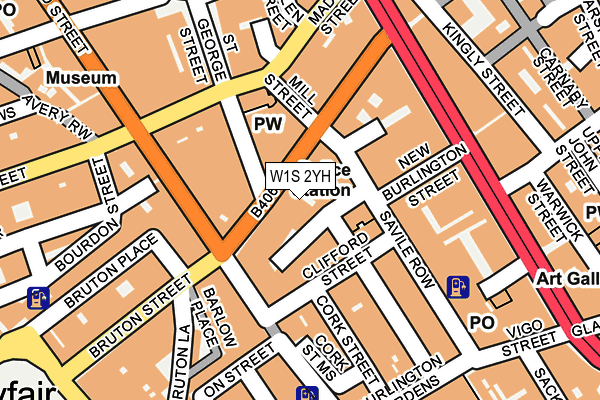 W1S 2YH map - OS OpenMap – Local (Ordnance Survey) W1S 2YH map - OS OpenMap – Local (Ordnance Survey)