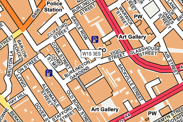 W1S 3ES map - OS OpenMap – Local (Ordnance Survey) W1S 3ES map - OS OpenMap – Local (Ordnance Survey)