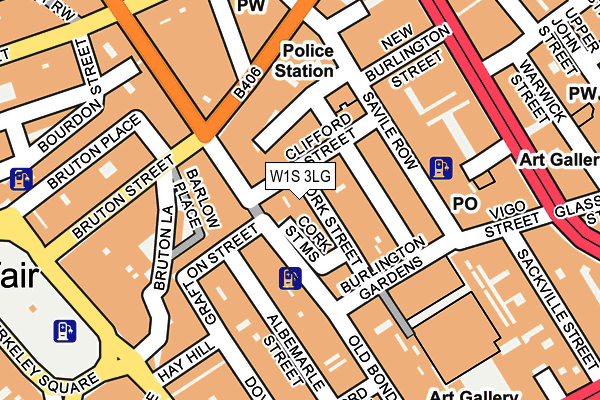 W1S 3LG map - OS OpenMap – Local (Ordnance Survey) W1S 3LG map - OS OpenMap – Local (Ordnance Survey)