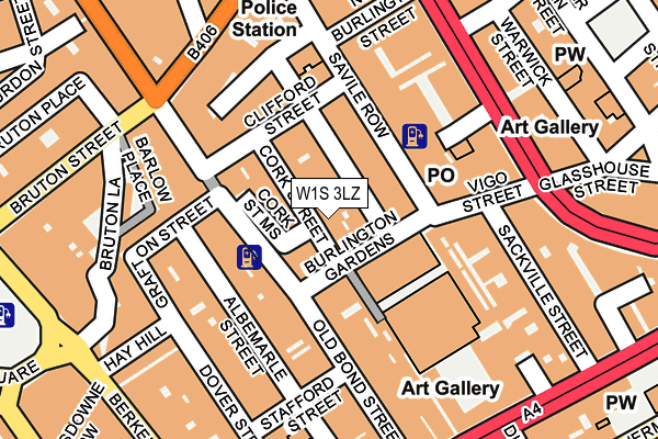 W1S 3LZ map - OS OpenMap – Local (Ordnance Survey) W1S 3LZ map - OS OpenMap – Local (Ordnance Survey)