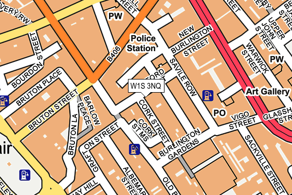 W1S 3NQ map - OS OpenMap – Local (Ordnance Survey) W1S 3NQ map - OS OpenMap – Local (Ordnance Survey)
