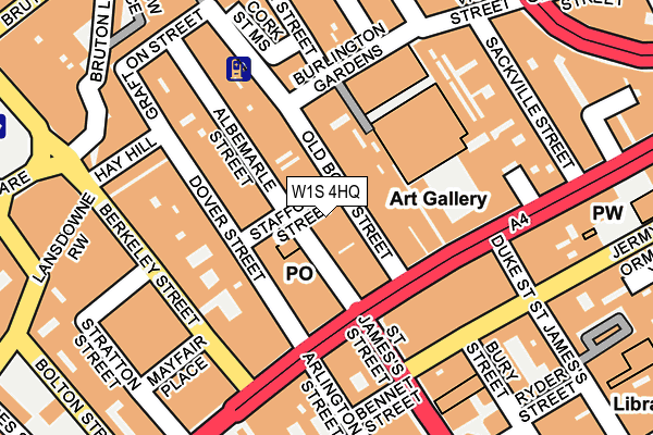 W1S 4HQ map - OS OpenMap – Local (Ordnance Survey) W1S 4HQ map - OS OpenMap – Local (Ordnance Survey)