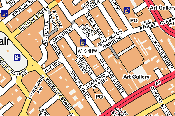 W1S 4HW map - OS OpenMap – Local (Ordnance Survey) W1S 4HW map - OS OpenMap – Local (Ordnance Survey)