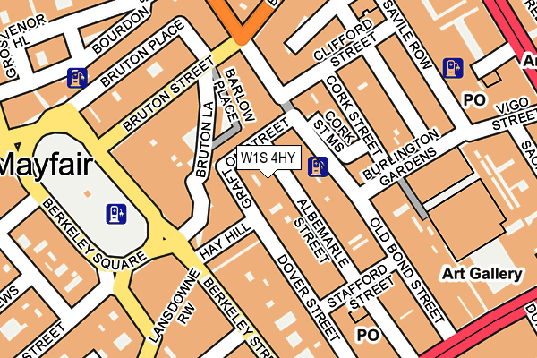 W1S 4HY map - OS OpenMap – Local (Ordnance Survey) W1S 4HY map - OS OpenMap – Local (Ordnance Survey)