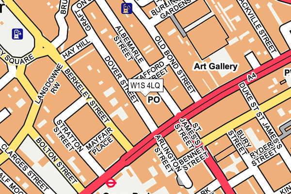 W1S 4LQ map - OS OpenMap – Local (Ordnance Survey) W1S 4LQ map - OS OpenMap – Local (Ordnance Survey)
