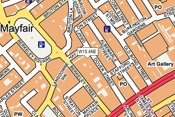 W1S 4NE map - OS OpenMap – Local (Ordnance Survey) W1S 4NE map - OS OpenMap – Local (Ordnance Survey)