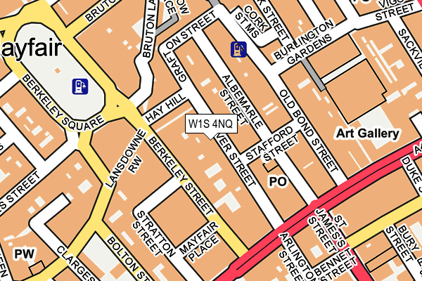 W1S 4NQ map - OS OpenMap – Local (Ordnance Survey) W1S 4NQ map - OS OpenMap – Local (Ordnance Survey)