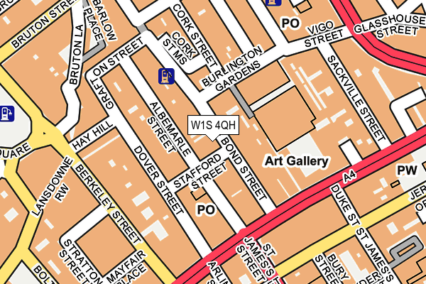 W1S 4QH map - OS OpenMap – Local (Ordnance Survey) W1S 4QH map - OS OpenMap – Local (Ordnance Survey)
