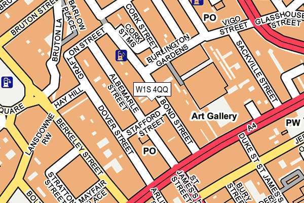 W1S 4QQ map - OS OpenMap – Local (Ordnance Survey) W1S 4QQ map - OS OpenMap – Local (Ordnance Survey)
