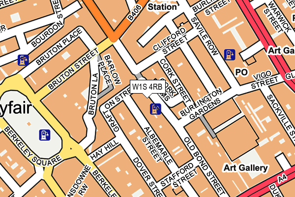 W1S 4RB map - OS OpenMap – Local (Ordnance Survey) W1S 4RB map - OS OpenMap – Local (Ordnance Survey)