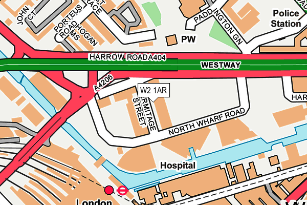 W2 1AR map - OS OpenMap – Local (Ordnance Survey) W2 1AR map - OS OpenMap – Local (Ordnance Survey)