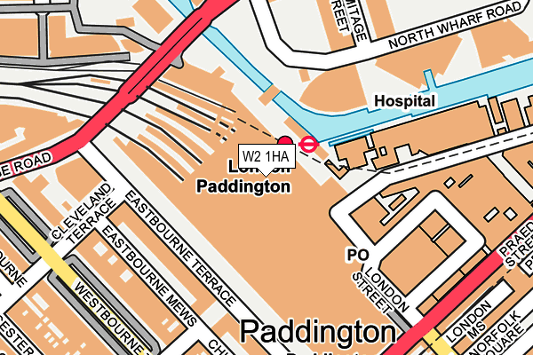 W2 1HA map - OS OpenMap – Local (Ordnance Survey) W2 1HA map - OS OpenMap – Local (Ordnance Survey)
