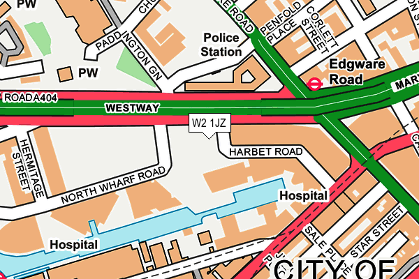 W2 1JZ map - OS OpenMap – Local (Ordnance Survey) W2 1JZ map - OS OpenMap – Local (Ordnance Survey)