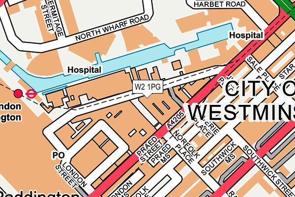 W2 1PG map - OS OpenMap – Local (Ordnance Survey) W2 1PG map - OS OpenMap – Local (Ordnance Survey)