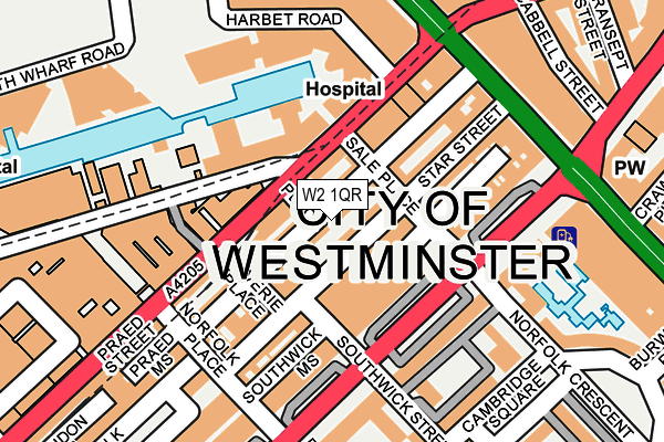 W2 1QR map - OS OpenMap – Local (Ordnance Survey) W2 1QR map - OS OpenMap – Local (Ordnance Survey)