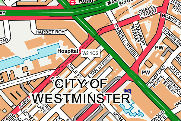 W2 1QS map - OS OpenMap – Local (Ordnance Survey) W2 1QS map - OS OpenMap – Local (Ordnance Survey)