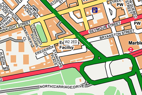 W2 2ED map - OS OpenMap – Local (Ordnance Survey) W2 2ED map - OS OpenMap – Local (Ordnance Survey)