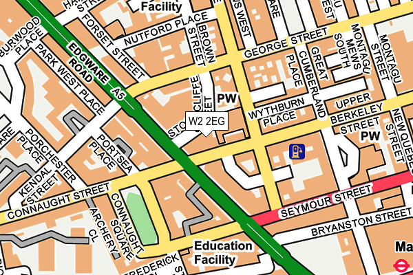 W2 2EG map - OS OpenMap – Local (Ordnance Survey) W2 2EG map - OS OpenMap – Local (Ordnance Survey)