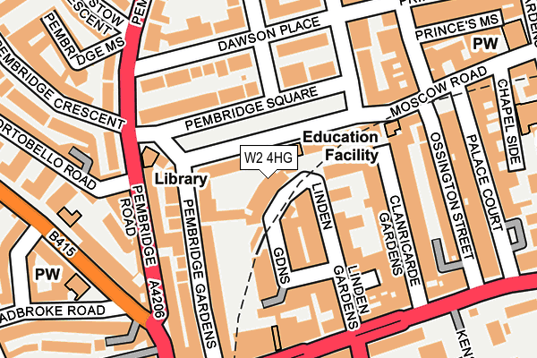 W2 4HG map - OS OpenMap – Local (Ordnance Survey) W2 4HG map - OS OpenMap – Local (Ordnance Survey)