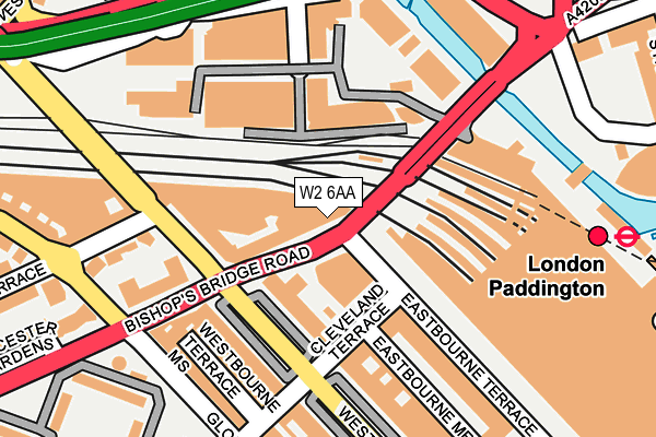 W2 6AA map - OS OpenMap – Local (Ordnance Survey) W2 6AA map - OS OpenMap – Local (Ordnance Survey)