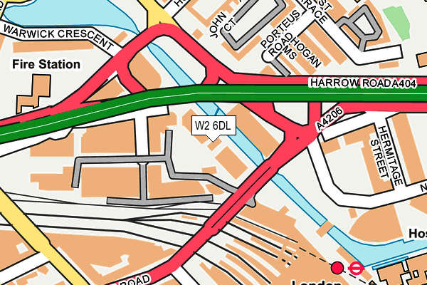 W2 6DL map - OS OpenMap – Local (Ordnance Survey) W2 6DL map - OS OpenMap – Local (Ordnance Survey)